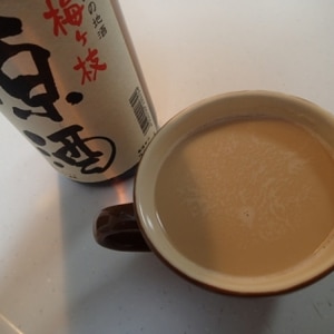 大人の楽しみ❤日本酒入りの練乳ショコララッテ❤